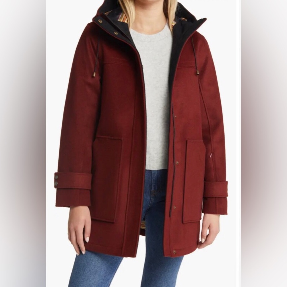 Pendleton Women’s Montauk Water Resistant Wool Blend Coat